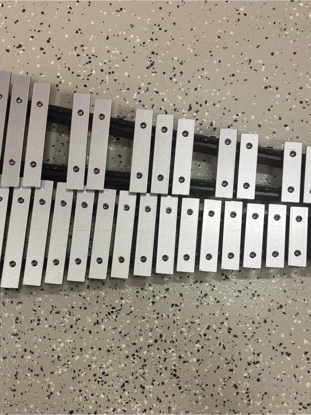 Innovative Percussion Bell Glockenspiel Bars Xylophone 32 notes.